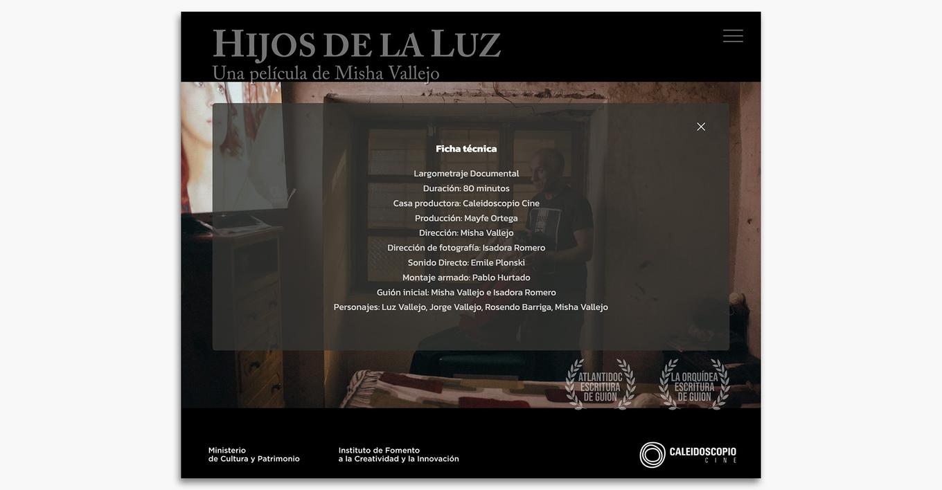 16:9 cinema format as requested by the client 