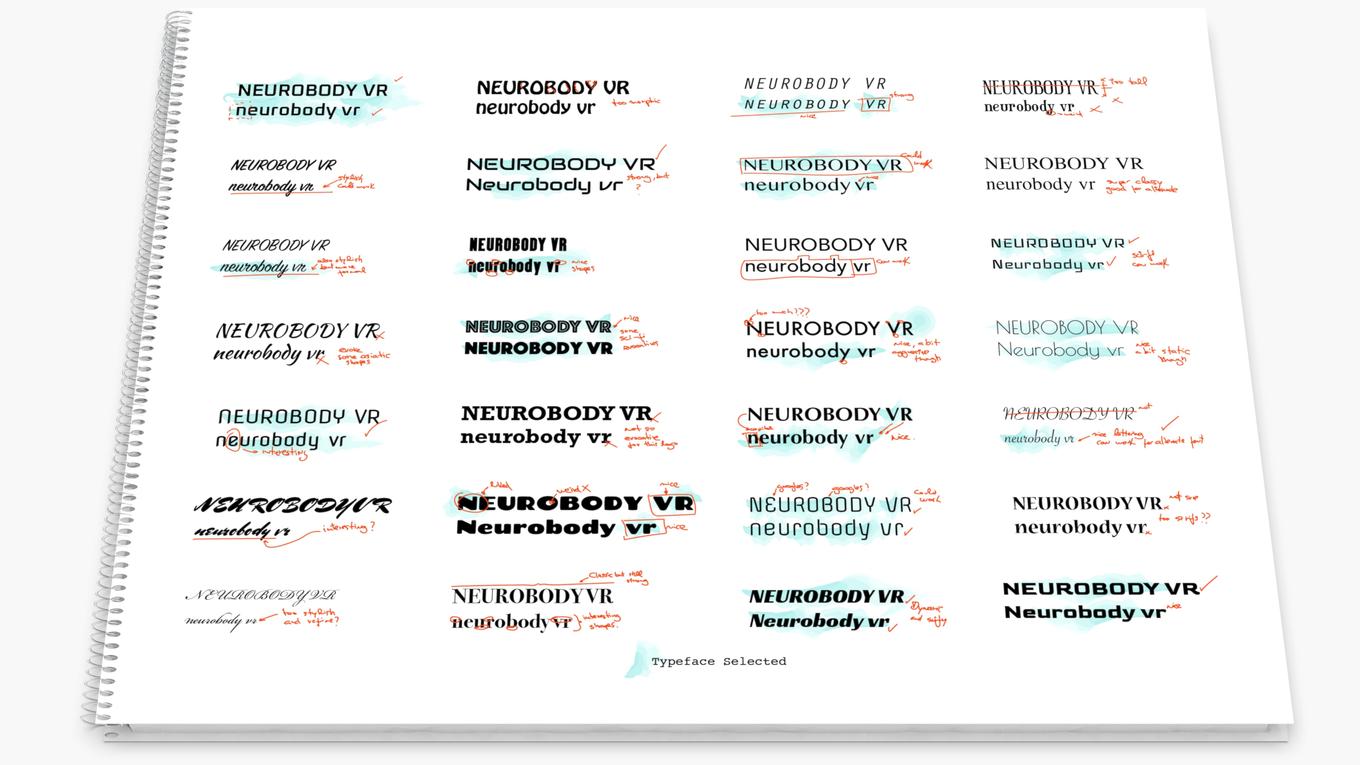 Typefaces Explorations