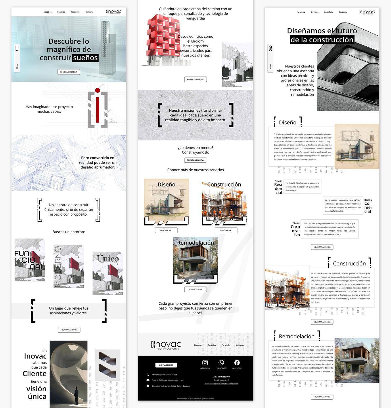 High fidelity Mockups